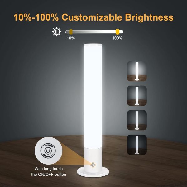 100V - 240V Daylight Simulation Lamp Remote Control Sunlight Therapy Lamp
