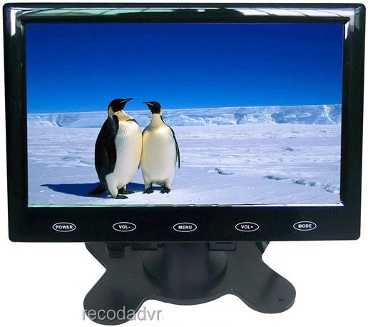 Cheap HD DVR LCD Car Monitor Ultra Thin Digital Monitor Touch Button Operation for sale