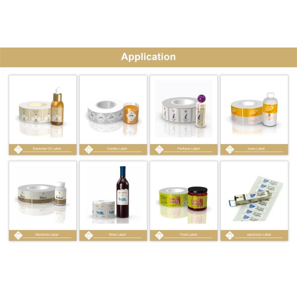 Custom Printed Clear Black Transparent Waterproof Label Seal Round Clear Cosmetic Box Packaging Label Sticker