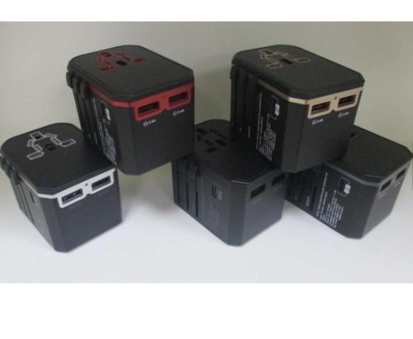 Cheap Car And Wall Multi USB Phone Charger  2 In 1 2.1A US/EU/UK/AU Plug Available for sale