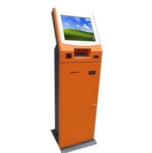 China Compact Capacitive Touch Screen Monitor Kiosk Stainless Steel Pinpad Industrial PC on sale