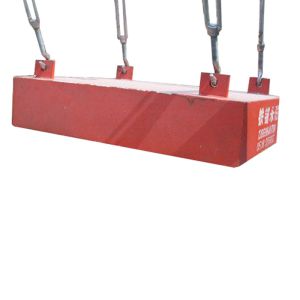 Best RCDG Self Cooling Rectangular Electromagnet Iron Remover Electromagnetic Separator wholesale