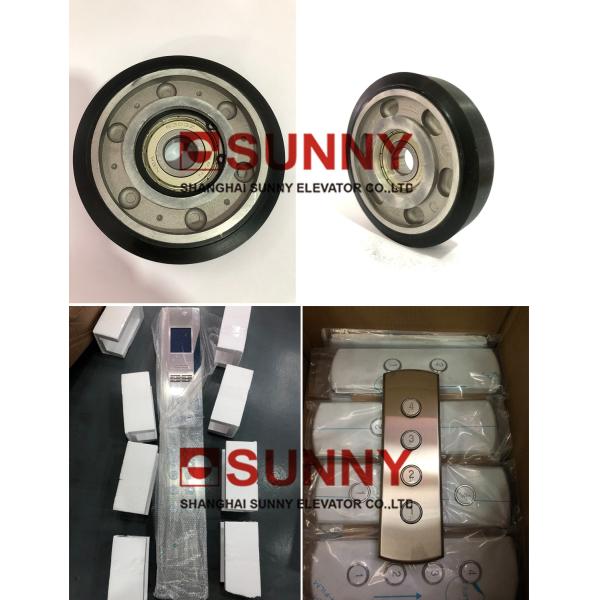 Passenegr Elevator Lift With Round Button For COP / Elevator Button Panel