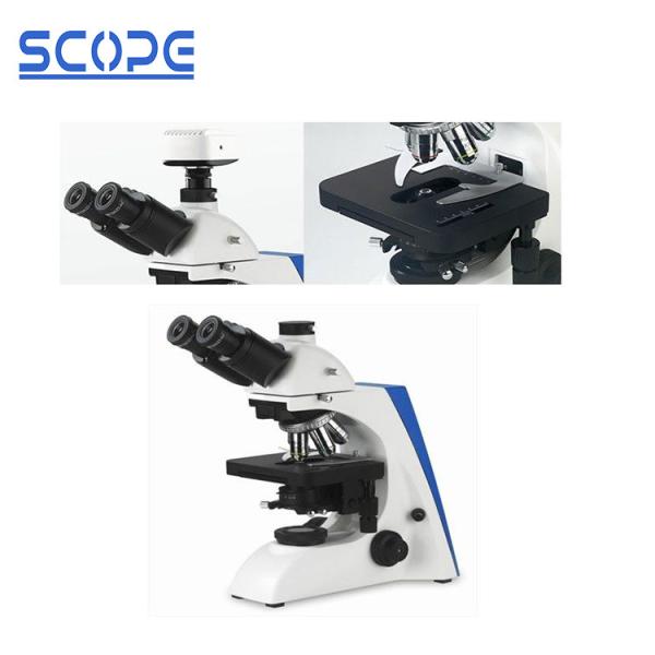 Cheap 10X-20mm Eyepiece Trinocular Research Microscope , Trinocular Metallurgical Microscope for sale