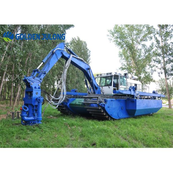 JLAME200 Customized Amphibious Dredger Wear Resistant Crawler Type