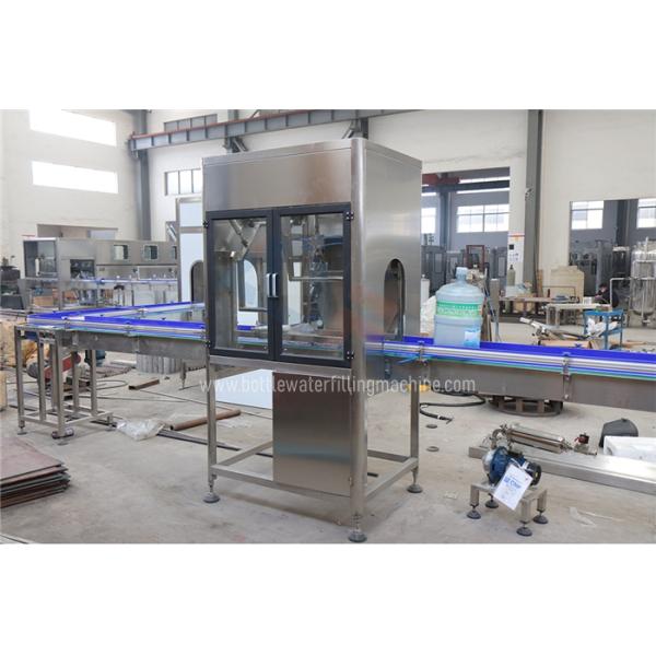450BPH 20L 5 Gallon Water Filling Machine Compact Structure