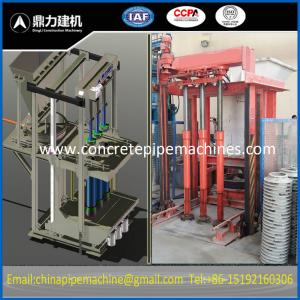China vibration concrete pipe machine for India market on sale