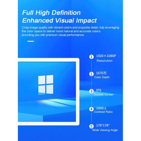 15.6 China's Industrial All-in-One Computers suppliers Mini Tablet Panel with Resistive Touch Screen J1900 Cpu Capacitive Panel Pc