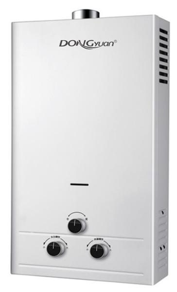 Cheap Wall Mounted Gas Powered Water Heater 6L Capacity 85% Heat Efficiency for sale