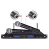 Buy cheap excellent quality 8008 wireless microphone system 200 channels infrared LCD from wholesalers