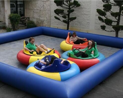 High Strength PVC Swimming Pool , PVC Inflatable Lap Pool 4.5M*4.5m For Kids Swimming Pool Material