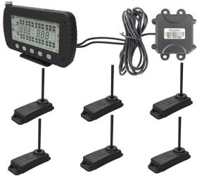 China Multy Sensors 116psi Truck Tpms Monitoring System For Rv Trailer on sale