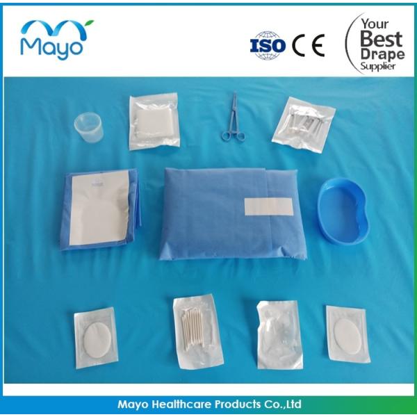 CE approved Surgical Sterile Eye Pack Ophthalmic Drape Pack for Cataract Surgery