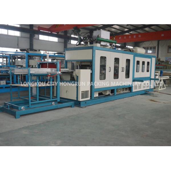 High Speed PS Foam Fast Food Box Machine / Automatic Thermoforming Machine