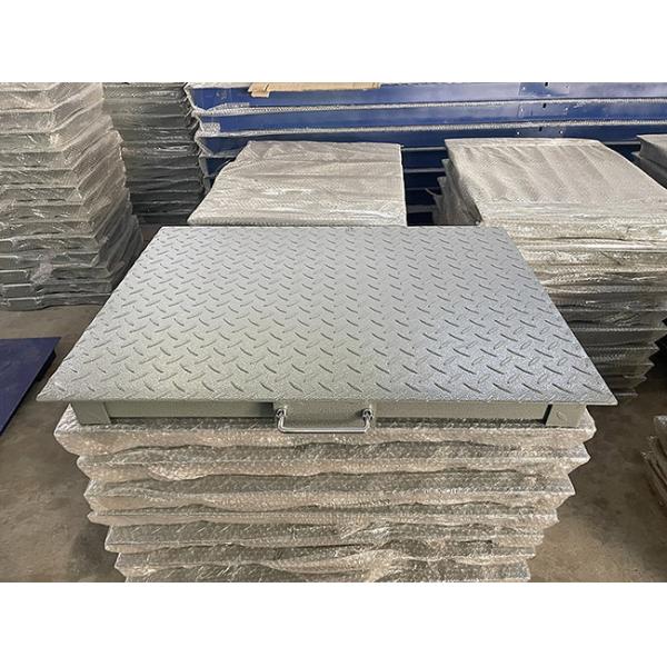 5000kg Capacity Digital Industrial Floor Scale Portable Handle Customized