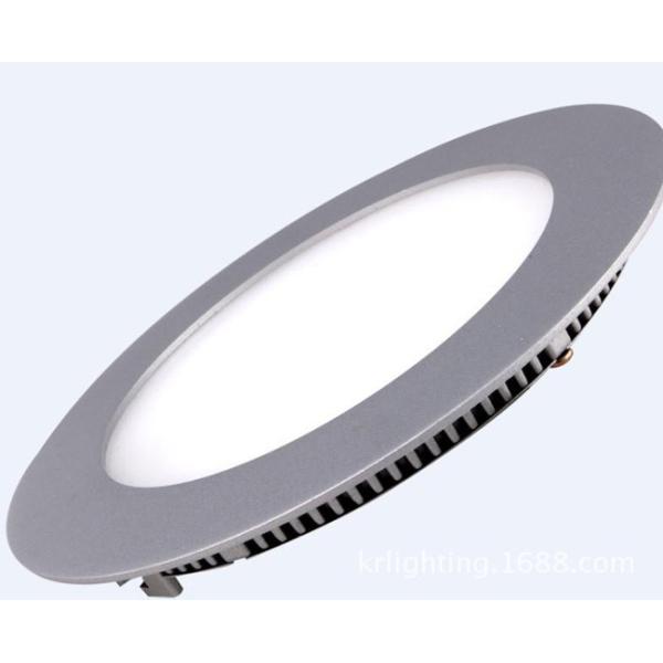 AC85 - 240V Round Slim LED Panel Light , High Power 10W SMD LED Panel Light