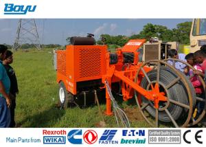 Best TY90 Cummins Engine Max Pull 100kN Hydraulic Cable Pulling Machine wholesale