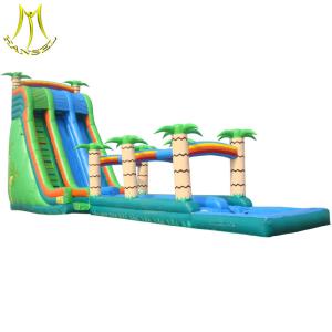 China Hansel PVC material inflatables and used amusement park water slide for sale on sale
