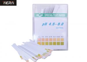 China Wide Range Urine Ph Test Strips / Paper , Ph Indicator Strips For Pregnancy on sale