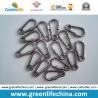 Buy cheap Stainless Steel High Quality Special 5x50mm Gourd Shape Carabiner Hook w/Lock from wholesalers