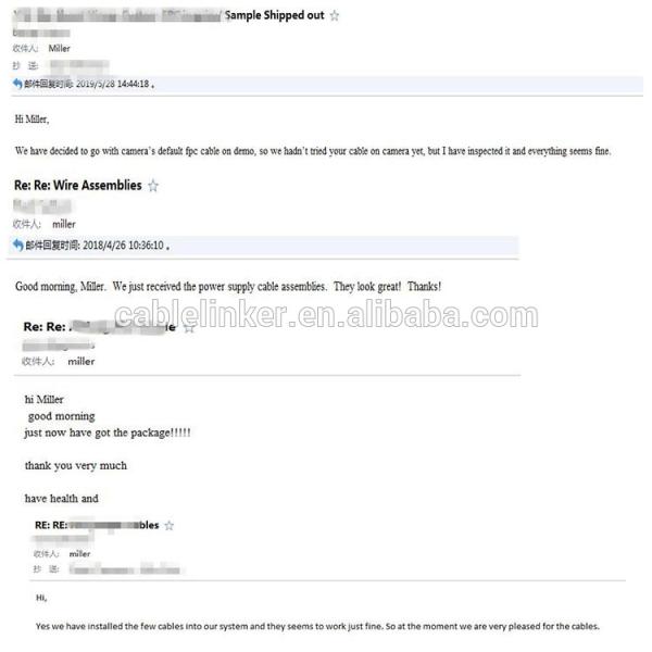 FI-RE41HL 0.5mm Pitch Au plating Tin Foil Shielded Flexible Flat Cable , Lvds FFC cable