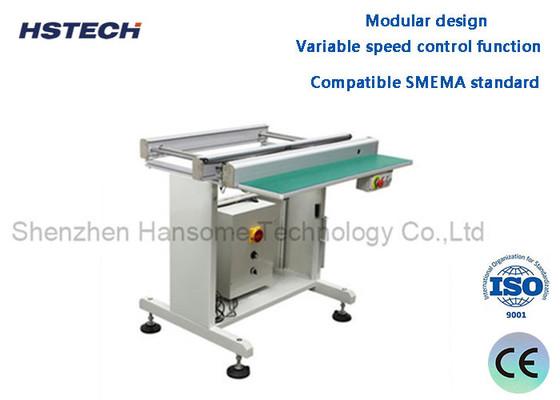 Cheap Variable Speed Control Function Iron Square Tube Framwork Modular Design PCB Linking Conveyor for sale