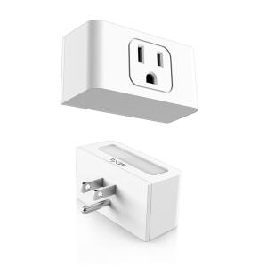 Best Residential Wifi Smart Socket , White Wireless Plug Socket Work With Alexa wholesale