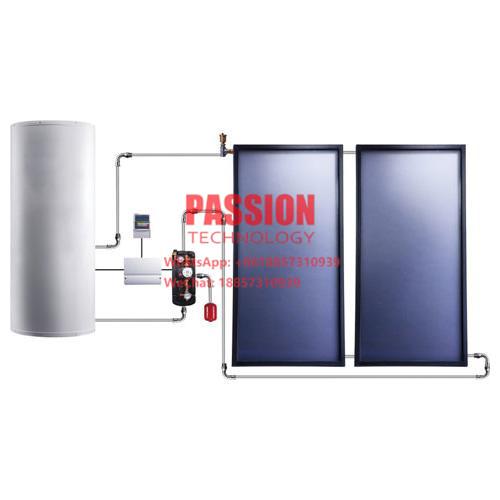 Cheap Split Pressurized Solar Water Heater Flat Plate Collector Flat Panel Thermal Collector Solar Water Heating System for sale