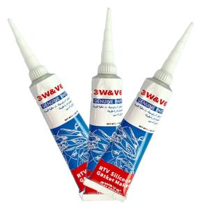 China RTV Silicone Sealant Grey Oil Tank Dust Proofing Sealant Prevent Water Vapor Leakage on sale