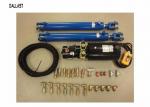 12 Volt Hydraulic Power Pack with 2 Hydraulic Rams Hoses and Fitting Kit with
