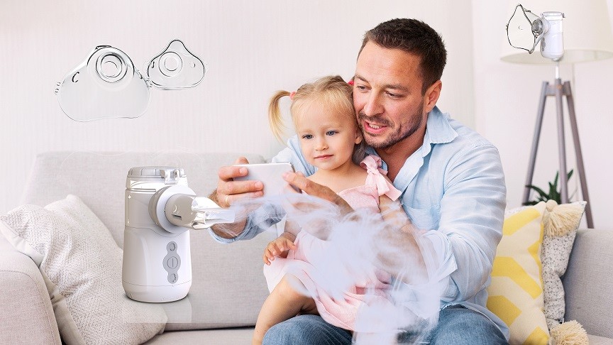 Best 1.2W Energy Saving Medical Mesh Nebulizer with Adjustable Atomization wholesale