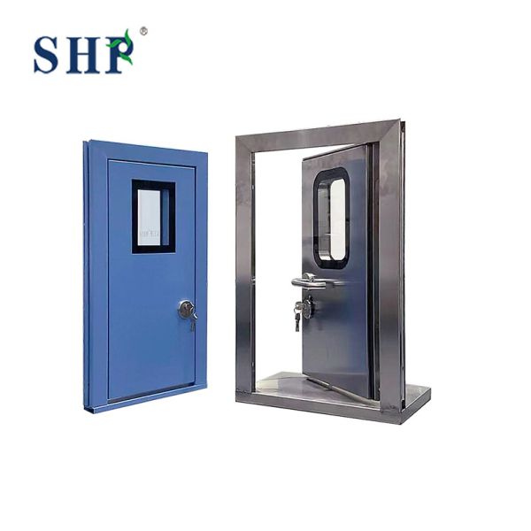 Stainless Steel Doors for Hospital Ward Operating Room Cleanroom Customizable Design