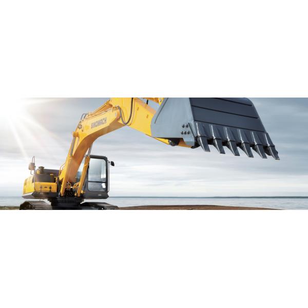 Sinomach Changlin Full Function Mini Excavator ZG520 With 3.2 Cbm 52 Tons Original Cummins Engine