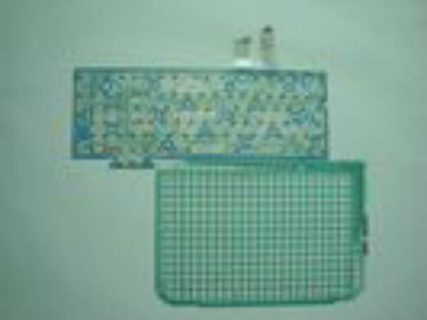 Cheap Tactile LED Membrane Touch Switches 3M467 / 3M468 Adhesive For Industrial Control for sale