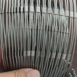 Stainless steel wire mesh trellis