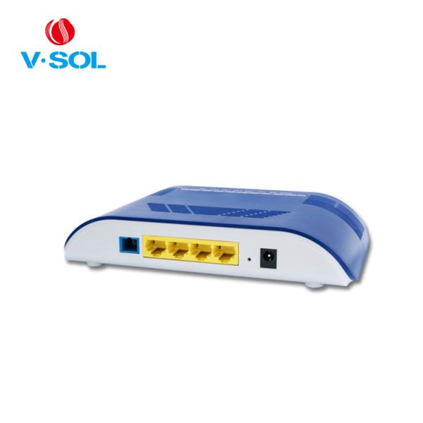 Cheap V-Sol 4FE EPON ONU Optical Network Unit Reserve POE V2810E-PD for sale