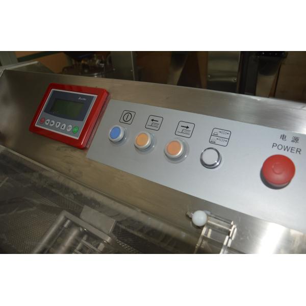 3.4 KW Automatic Frozen Meat Fish bacon Chopper , Meat Cutting Machine