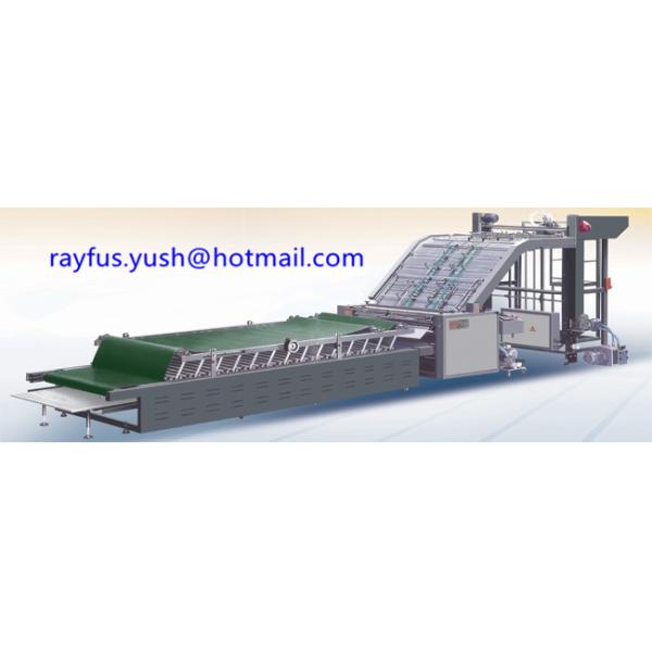 High Precision Flute Laminator Machine / Automatic Corrugated Sheet Pasting Machine