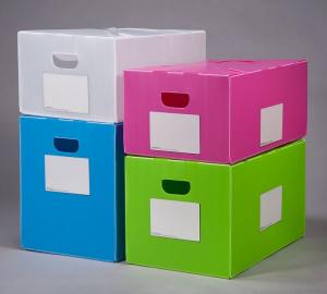 Best Polypropylene pp Corrugated Plastic Foldable Moving Box Plastic handle corrugated paper packing box wholesale