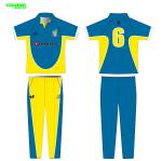 Sublimated Cricket Jersey Uniform Sportswear Latest Own Design