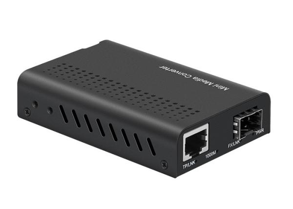 Cheap Gigabit Fiber Optic Media Converter SFP Single Mode For Network for sale