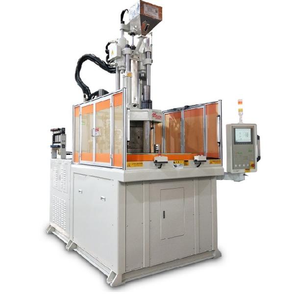 120 Ton Vertical Rotary Table Injection Molding Machine For Cable Plugs