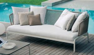China New PE Rattan wicker chair hotel Outdoor garden patio Furniture sofa sets on sale