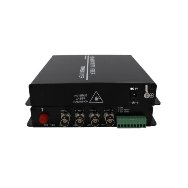 Cheap 4 in 1 Fiber Optic Video Converter , Tvi To Cvbs Converter 720P 50Hz for sale