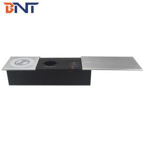 Best EU Power Socket Sliding Desktop Mounted Power Data Socket Sliding Open Type Hidden Desktop Socket wholesale