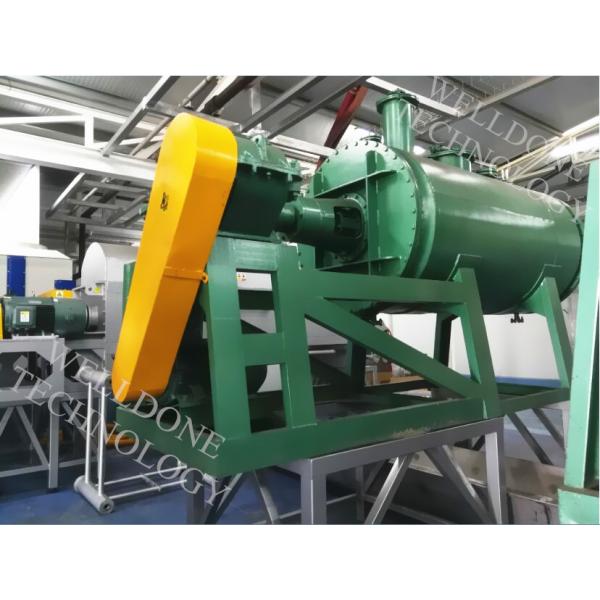 CS Material Continuous Vacuum Rake Dryer Explosion Resistance For Fish Meal