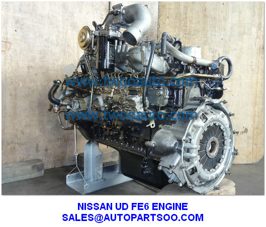 NISSAN UD ENGINE FE6 ENGINE, USED NISSAN FE6 ENGINE