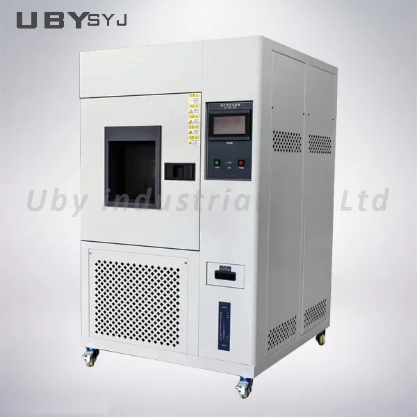 Xenon Accelerated Testing Chamber with 90 ~ 98% RH Humidity Range and PID Self-Tuning Temperature Control for UV-A and UV-B Wavelength Testing