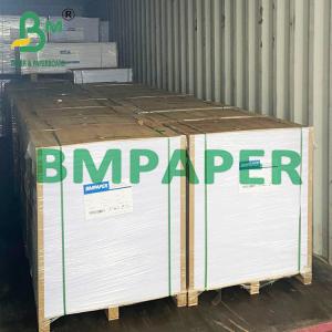 Best 50g 53g 60g White Uncoated Woodfree Paper Offset Printing Bond Paper For Notebook wholesale