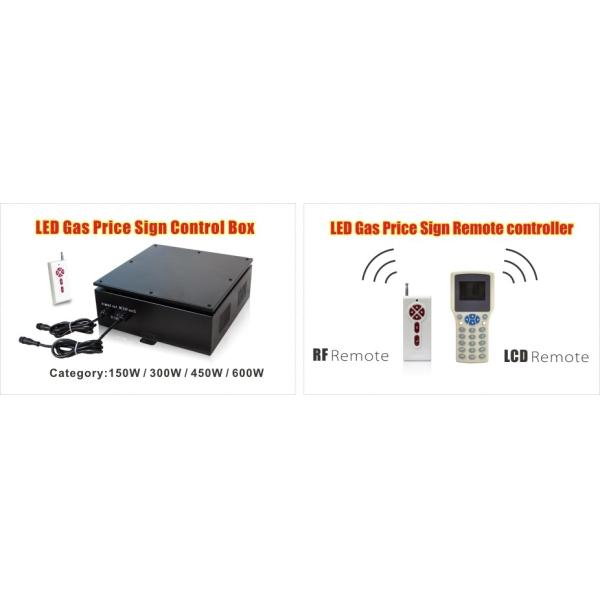 Led Fuel Price Signs Red Amber Green Blue White Digit Height 4" 6" 12" 16" 18" 36"